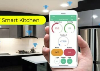 Smart Home Kitchen with IoT Integration | Premium AI-generated image